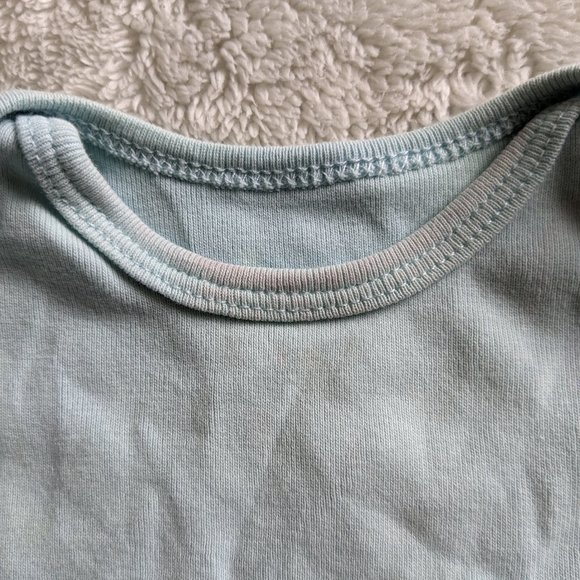 Bundle of 3 Primary Bodysuits with Long Sleeves - Picture 2 of 4